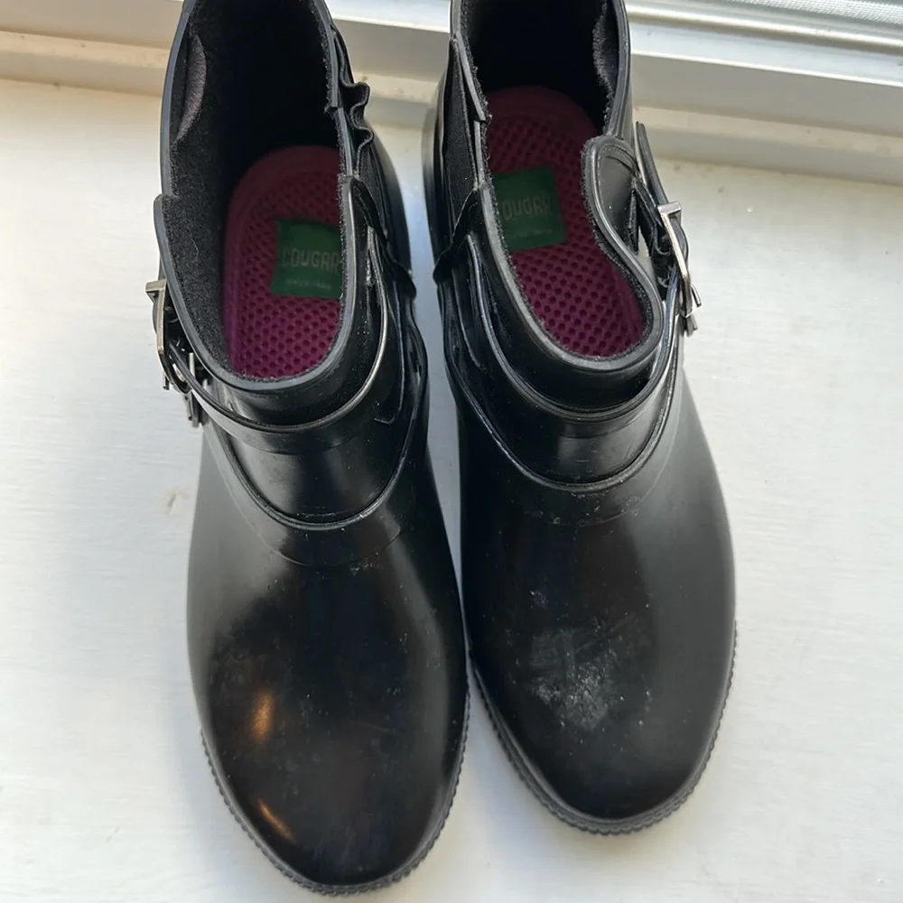 Cougar ankle rain slip on boots